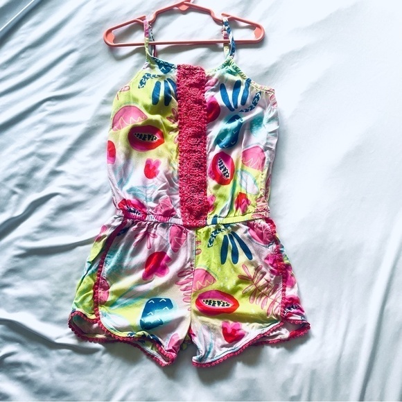 Cat & Jack  Girls Romper Size M 7/8 - Picture 6 of 10